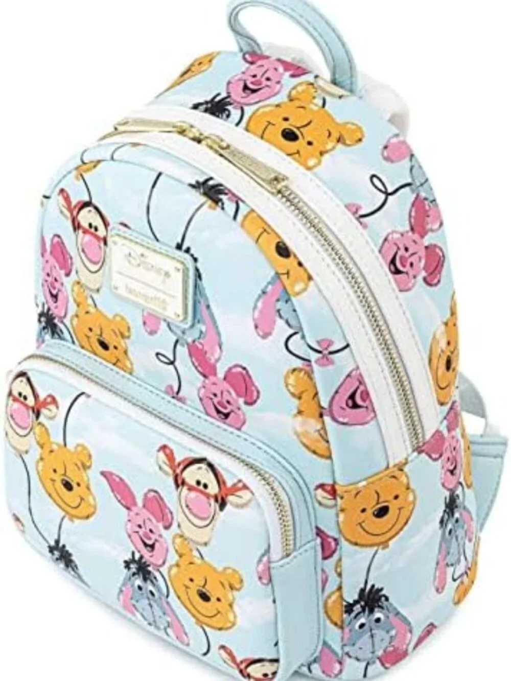 Winnie the Pooh Balloon Friends Double Strap Shoulder Bag Purse for Women